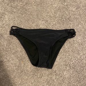 Black bathing suit bottoms